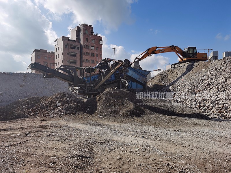 儋州混凝土破碎机租赁 石子代加工 移动打砂机租赁